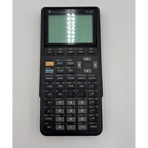 Texas Instruments TI-85 Graphing Calculator With Cover Business Office College